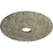 Ekena Millwork Spring Leaf Medallion (Canopies up to 5 5/8"), 19 7/8"OD x 3 5/8"ID x 1 1/4"P, Castle Stone Crackle CM19SPCSC - alternate 3